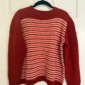 Vintage Handmade wool sweater, one of a kind